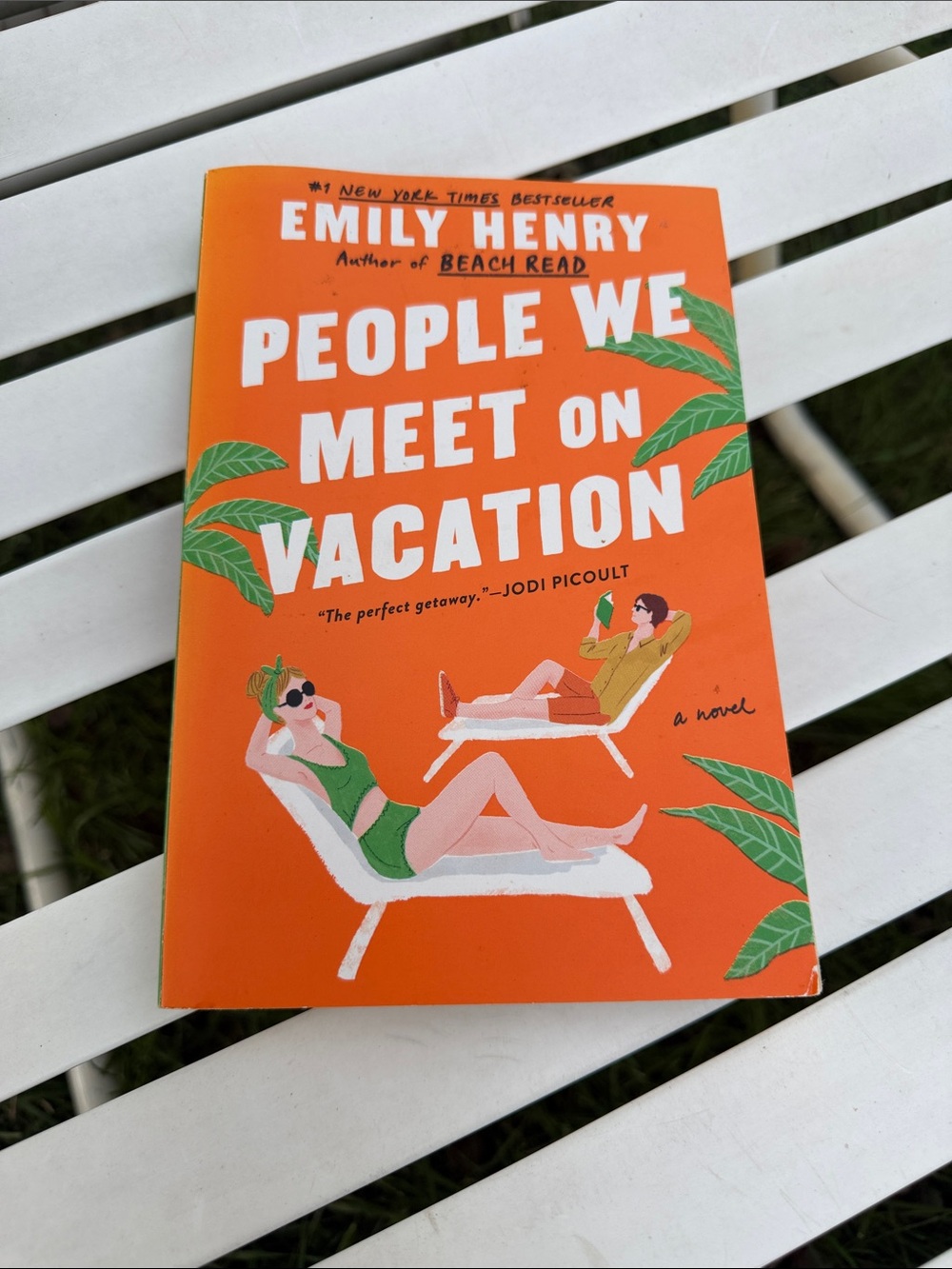 People We Meet On Vacation - Orange Cover